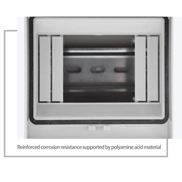 IP65 Waterproof PC Plastic Electrical Junction Box MCB Switch Panel Mounted Distribution Box