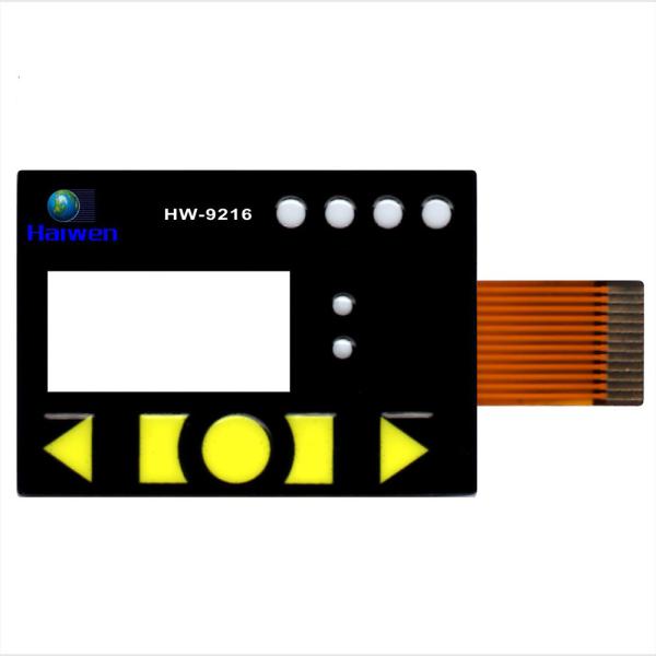 Cheap LCD FPC Membrane Switch Keyboard Graphic Overlay Panel ISO Certificate for sale
