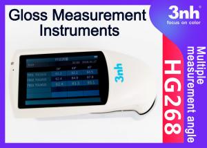 20 60 85 Angle Gloss Measurement Instruments HG268 High Tech 0~1000GU Stone Paint Machine tester
