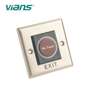Best Infrared Exit Button Access Control , Push To Exit Switch With Touch Free Sensor wholesale