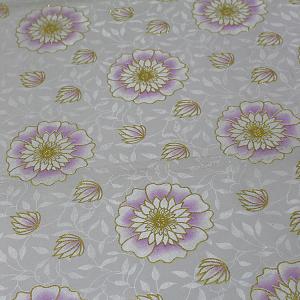 China Breathable 5mm Polyester Satin Fabric With Flower Pattern Printing on sale