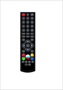 Best Touchpad Bluetooth IR Remote , Bluetooth Smart TV Remote Super Sensitivity wholesale