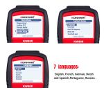 Easy Use Can Obd Ii Car Scanner Tool Kw808 Code Reader Display DTC Definitions