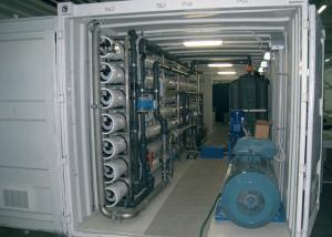 Best Containerized seawater desalination plant RO system for drinking water production 20m3 / hour wholesale