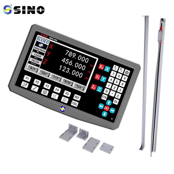 Cheap Lathe Machine Three-Axis DRO Kit SINO SDS6-3V Digital Readout System With Linear Scale TTL Signal Output for sale
