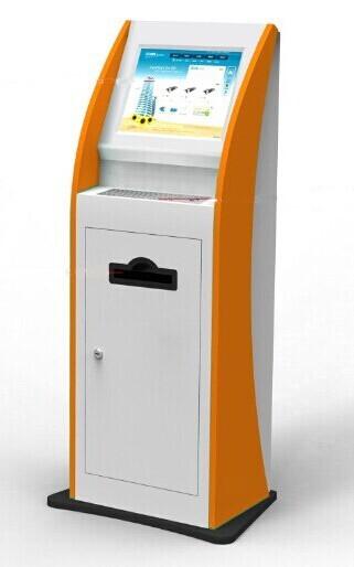 Cheap Cold - Roll Sheet Touch Screen Information Terminal Kiosk With Mental Keyboard for sale