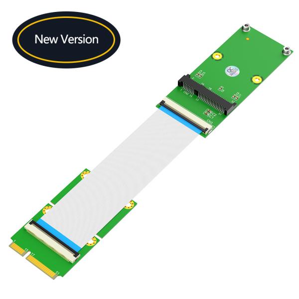 Cheap Mini PCI-E MSATA SSD Extension Cable Adapter 2 In 1 Combo for sale