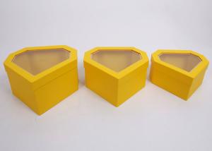 Nested Diamond Shaped Box / Printing Custom Luxury Boxes With Hot - Stamped Foil
