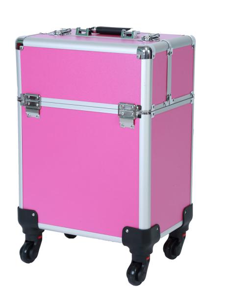 Cheap Portable Rolling Pro Makeup Cases,Rolling Cosmetic Organizer for sale