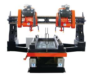 China Four Blade Stone Slab Cutting Machine For Circular Slab  Column Slab on sale