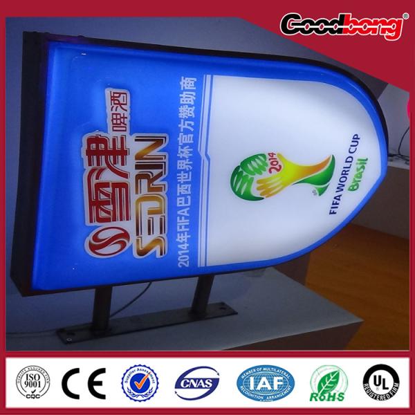 Cheap hot sales illuminated advertising acrylic beer light box for sale