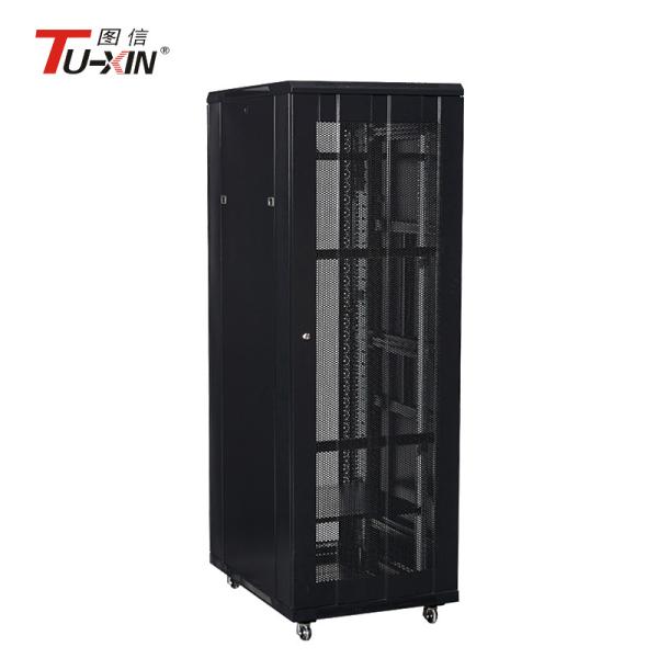 Cheap Data Center Soundproof Server Cabinet , Custom Fireproof Locking Server Cabinet for sale