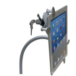 China Ipad Anti-Theft Tablet Kiosk Bracket With Gooseneck Tabletop Mount on sale