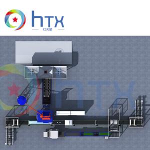 Automatic Concrete Retaining Block Casting Machine Fence Panel Production Line