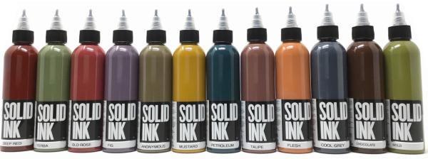 Cheap 60ML 120ML Solid Ink Tattoo Ink Micro Pigment Light Brown for sale