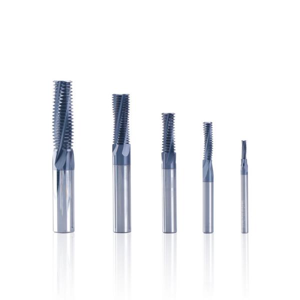 Cheap Various Kinds Teeth Thread Carbide End Milling Cutters With Composite Coating for sale