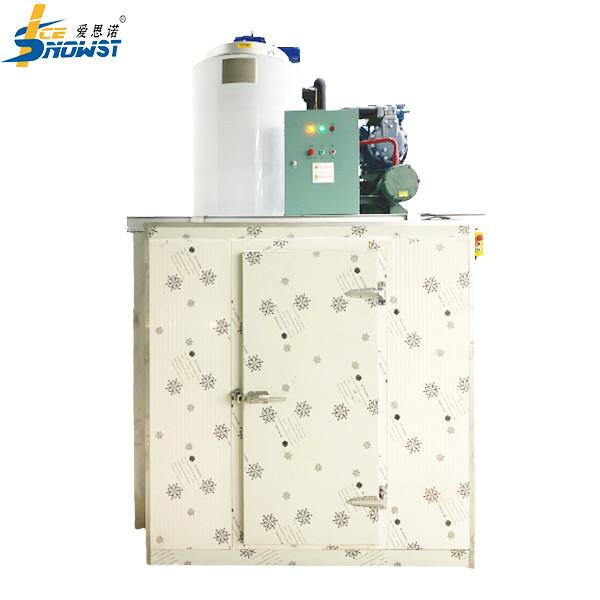 Cheap ISO 5 Ton Freshwater Flake Ice Machine With Cold Room for sale