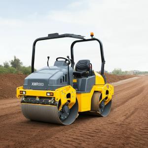 Drum Width 708mm  XMR083 0.8 Ton Double Drum Roller Compactor