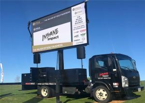 China Slim Led P6mm Mobile Billboard Car Led Display Screen For Public Relations Activities on sale