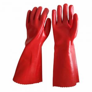 China Insulated Pvc Coated Chemical Resistant Gloves Anti Freezing OEM ODM on sale