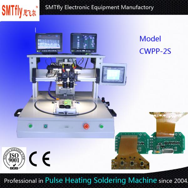 Cheap Double Display Pulse Heating Soldering Machine Welding Machine Rotary Table for sale