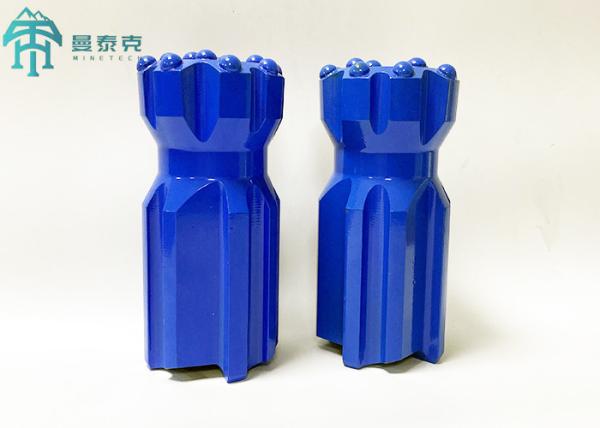 Cheap Blue T51 102mm Retract Button Bit For Top Hammer / Water Well Drilling for sale
