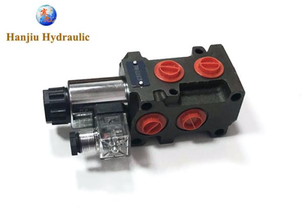 Cheap 6 Port Hydraulic Control Valve 13gpm BSP Oil Threads DVS6 Solenoid Directional Valve For Loader for sale