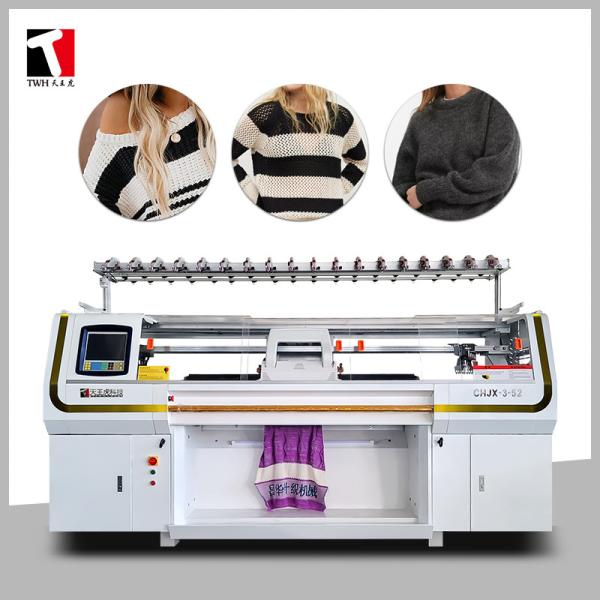 Cheap 7G Three System Sweater Flat Knitting Machine High Speed Computer Controlled for sale