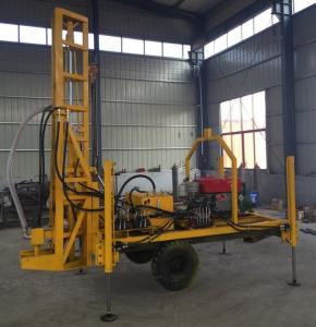 Best 90r/Min 18.5kw Well Drilling Machine Trailer Mounted wholesale