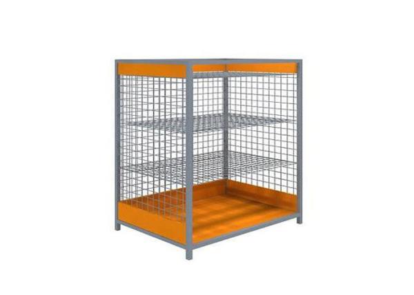 Cheap Practical Metal Frame Promotion Display Counter Simple Style For Shopping Mall for sale