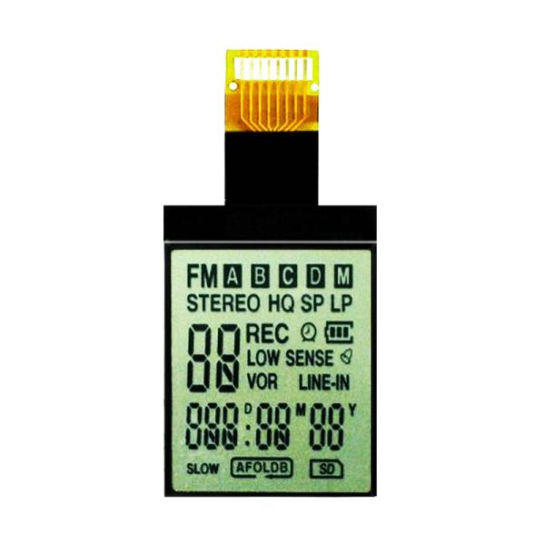 Cheap Car Speedometer COG LCD Module , Anti Reflective LCD Display Segment for sale