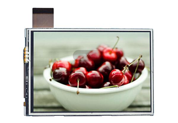 High Brightness Landscape TFT LCD Resistive Touchscreen With 16 / 18 / 24 Bit