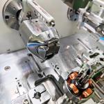 BLDC Fan Motor Wire Winding Machine with 1 mm Axis Length and Suitable