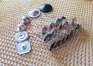 Removable Blankets Fixing Glasswool Stainless Steel Lacing Anchor