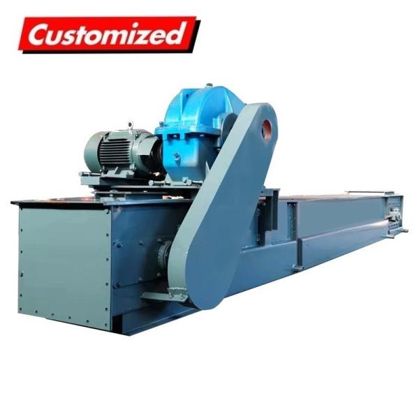 Cheap Submerged Inclined Drag Flight Conveyor High Reliability With Customized Design for sale