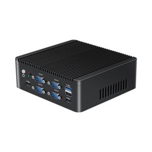 Best Intel N5000 J4125 4 Core Mini PC With Dual LAN 6 COM And DDR4 Up To 8G wholesale