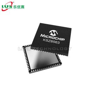 China KSZ8563 Wireless Ics 3.3V RMII Ethernet Switch Ic KSZ8563RNXV SMD SMT on sale