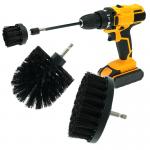 China Cordless Drill Brush Brush Attachment Power Scrubber Set 4 piece for sale