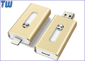 Best iPhone External Drive OTG USB Pen Drives Sliding Double Interface wholesale