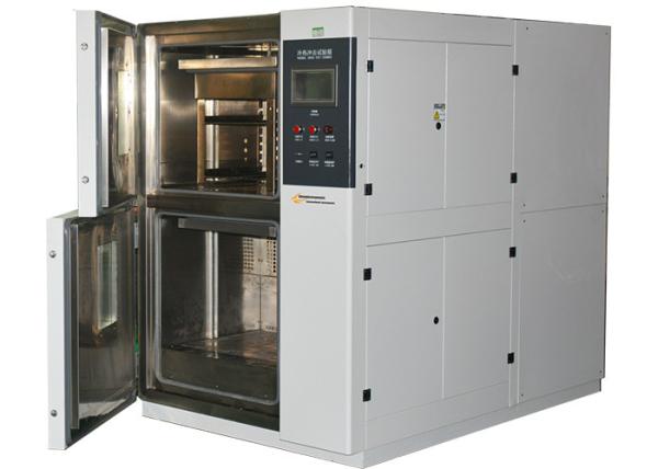 Cheap LCD Touch Controller Thermal Shock Test Machine Two Case Basket Type Cabinet for sale