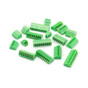 China 2.54mm Pitch PCB Board Mounted Connectors Screw Terminals Blocks 300V 10A on sale