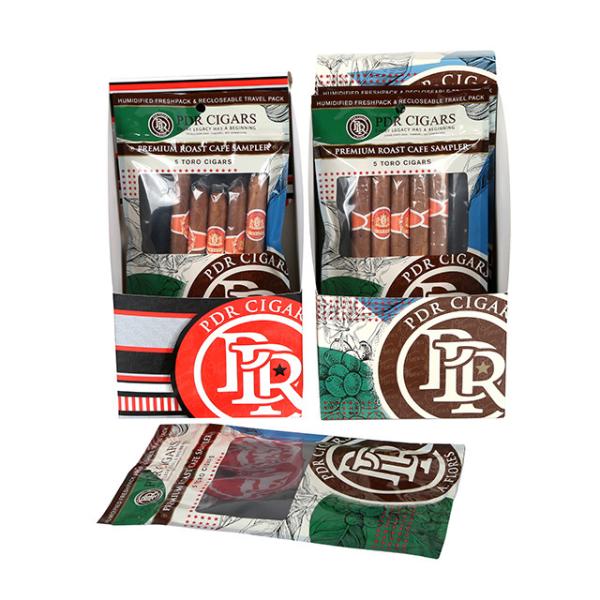 Cheap Customizing Packaging Cigar Humidifier Bags With Top Zipper Portable for sale