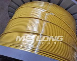 PVDF 12000M Encapsulated Control Line Round Rectangular Capillary Coiled Tubing