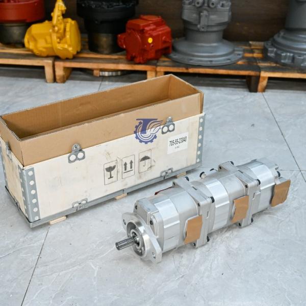 Cheap 07400-30100 07400-30102 For Komatsu D75S-3 CRAWLER LOADERS Hydraulic Gear pumps  Piston Pump STEERING AND TRANSMISSION OIL PUMP HYDRAULIC PUMP PUMP ASSY Aftermarket Original for sale