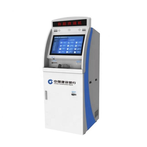 Cheap 1000/2200 Banknotes Interactive Financial Service Kiosks for sale