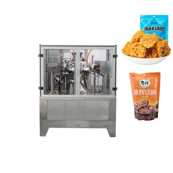 Cheap Multi Function Zipper Bag Packing Machine For Cookies Banana Chips for sale