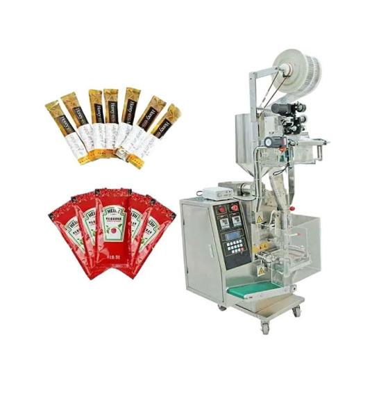 Cheap Npack Automatic Ketchup Packet Filling Machine Vertical Packing for sale
