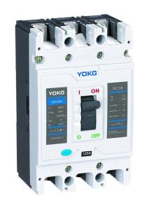 China IP40 Single Pole MCCB Circuit Breaker 3 Poles 125A 2P 4P on sale