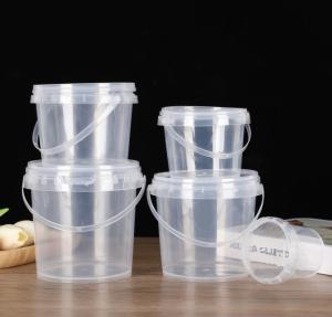 Best Transparent Food Container Bucket With Custom Logo Multi Purpose Storage Solution wholesale
