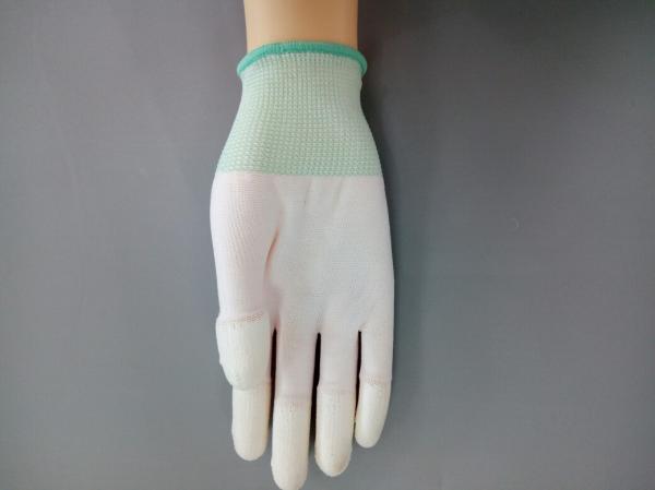 Cheap Anti Static ESD Gloves Finger Tip Coatings With Carbon Filament S - XL for sale